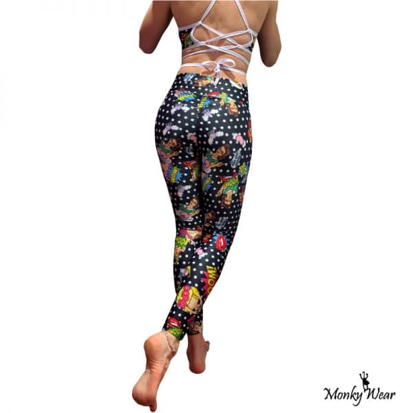leggings pop art
