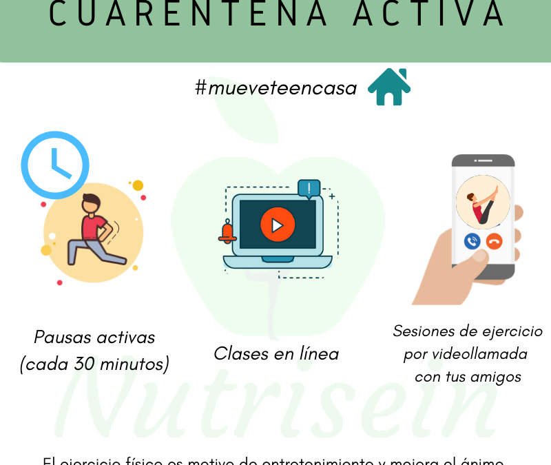 5 Tips saludables para cuarentena – Por Frida Moreno