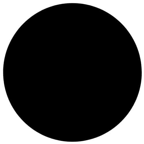 círculo negro