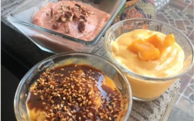 Helados deliciosos y saludables para este calor!