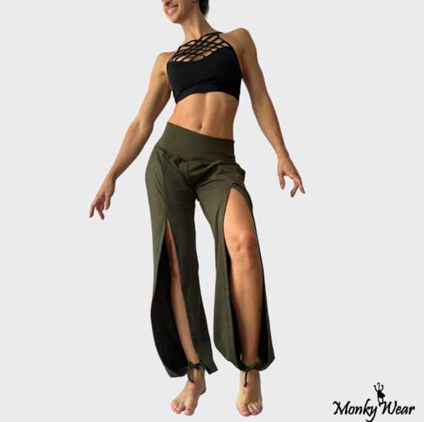 pantalones olivo