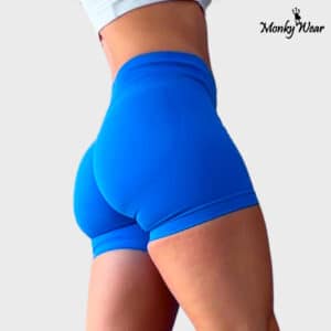 short para fitness azul fuerte | Monky ShopÂź short para fitness azul fuerte